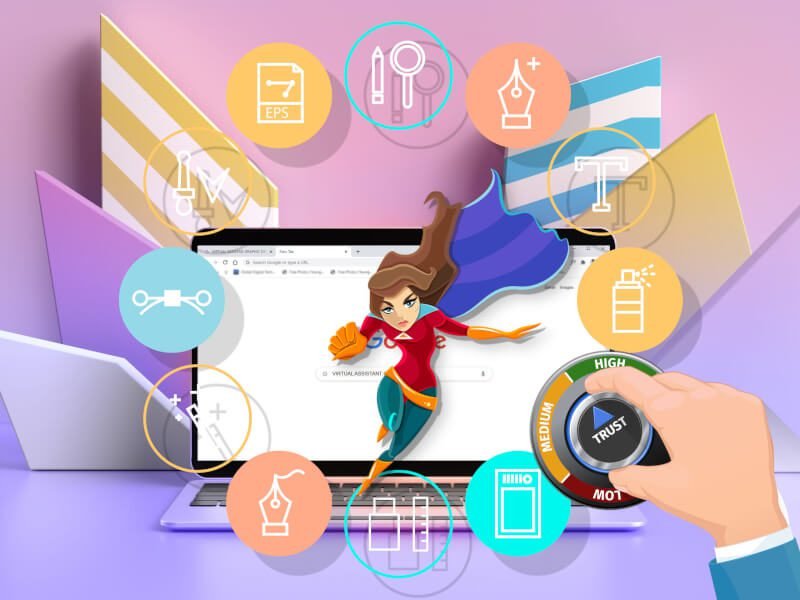 VIRTUAL ASSISTANT GRAPHIC DESIGNER