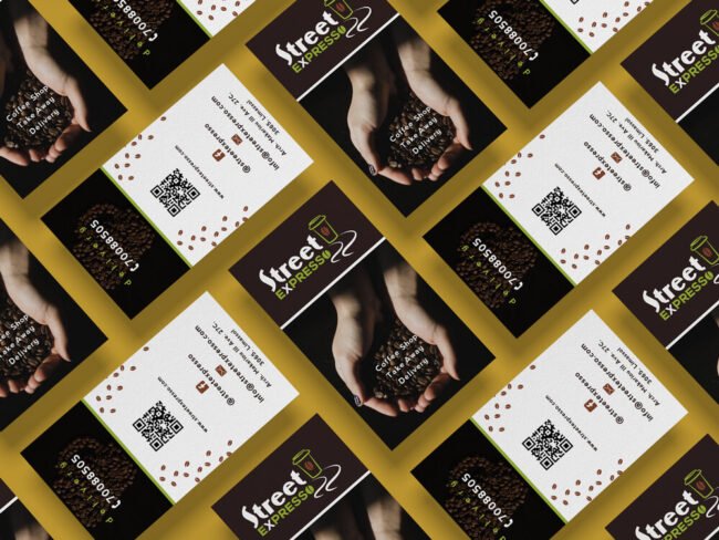 business Cards Coffee Company Design